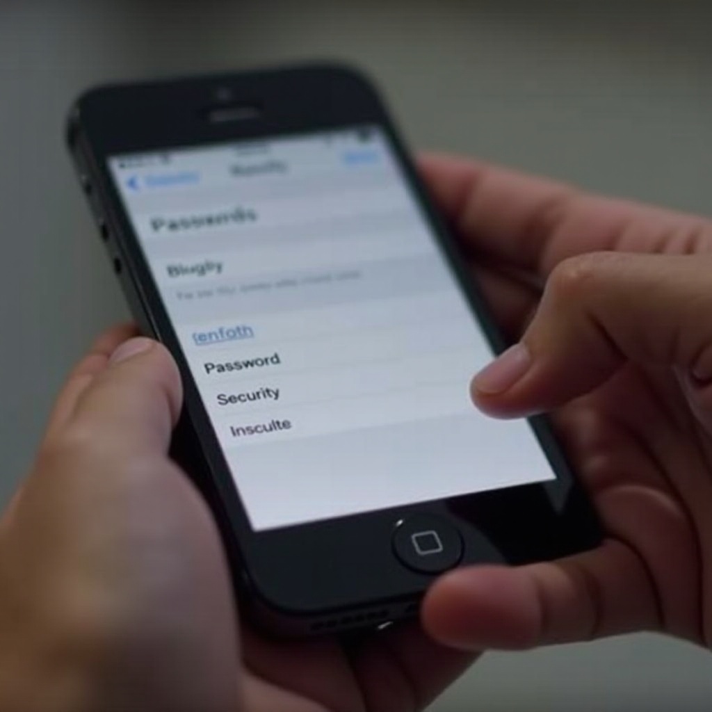 come posso cambiare la password del mio telefono su iPhone